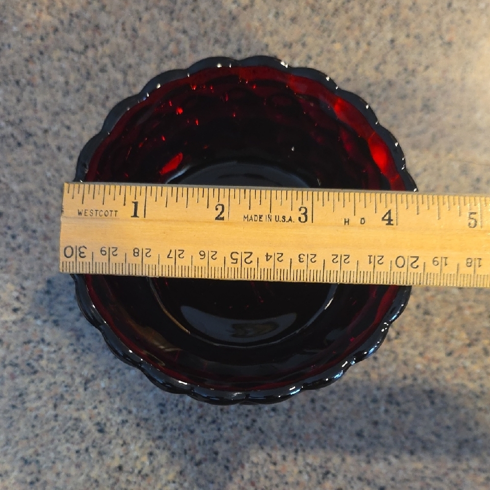 Anchor Hocking Ruby Red Dinnerware Set - Picture 7 of 16